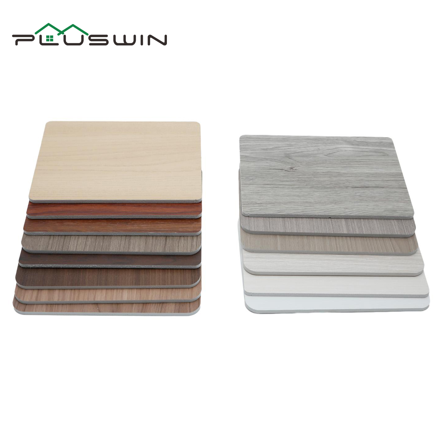 Eco-Friendly PVC Decoración Pur Pur Laminate Anti scratch impermeable