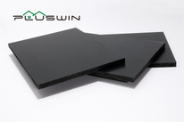 Hoja de PVC de tablero de PVC Forex negro grueso de 1/2 "y 3/4 "