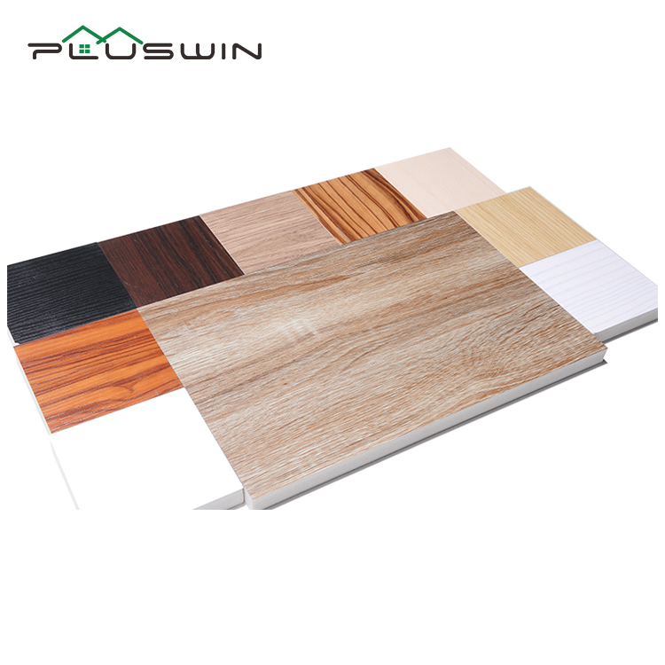 Tablero de espuma PVC de 4'x8 '5-30 mm con películas de PVC de color de madera laminado para muebles de gabinete 