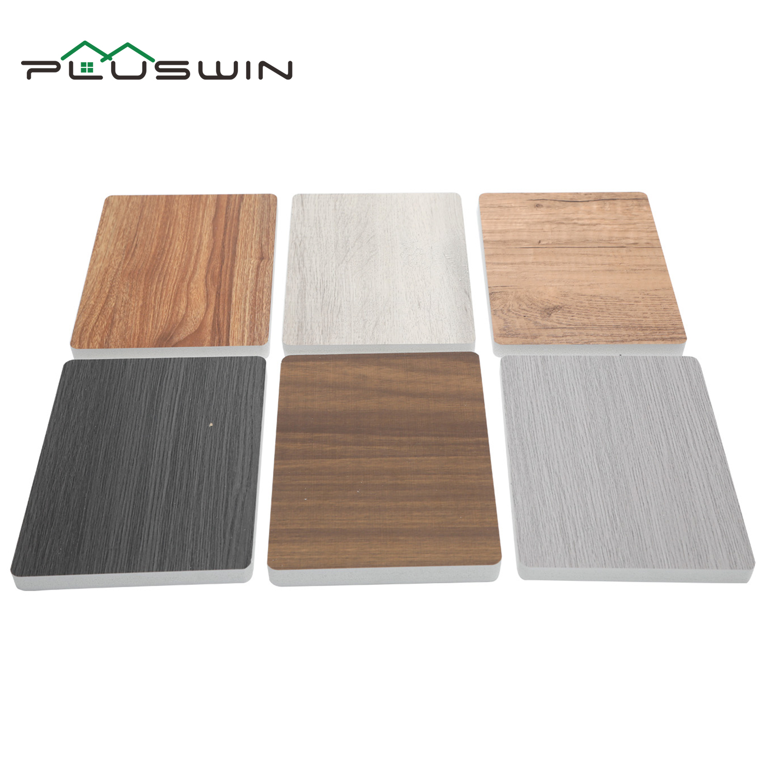 Panel de pared PVC de 1220x2440/2800 mm de 5 mm y 8 mm de espesor de grosor Cristal de carbono Panel de pared de madera