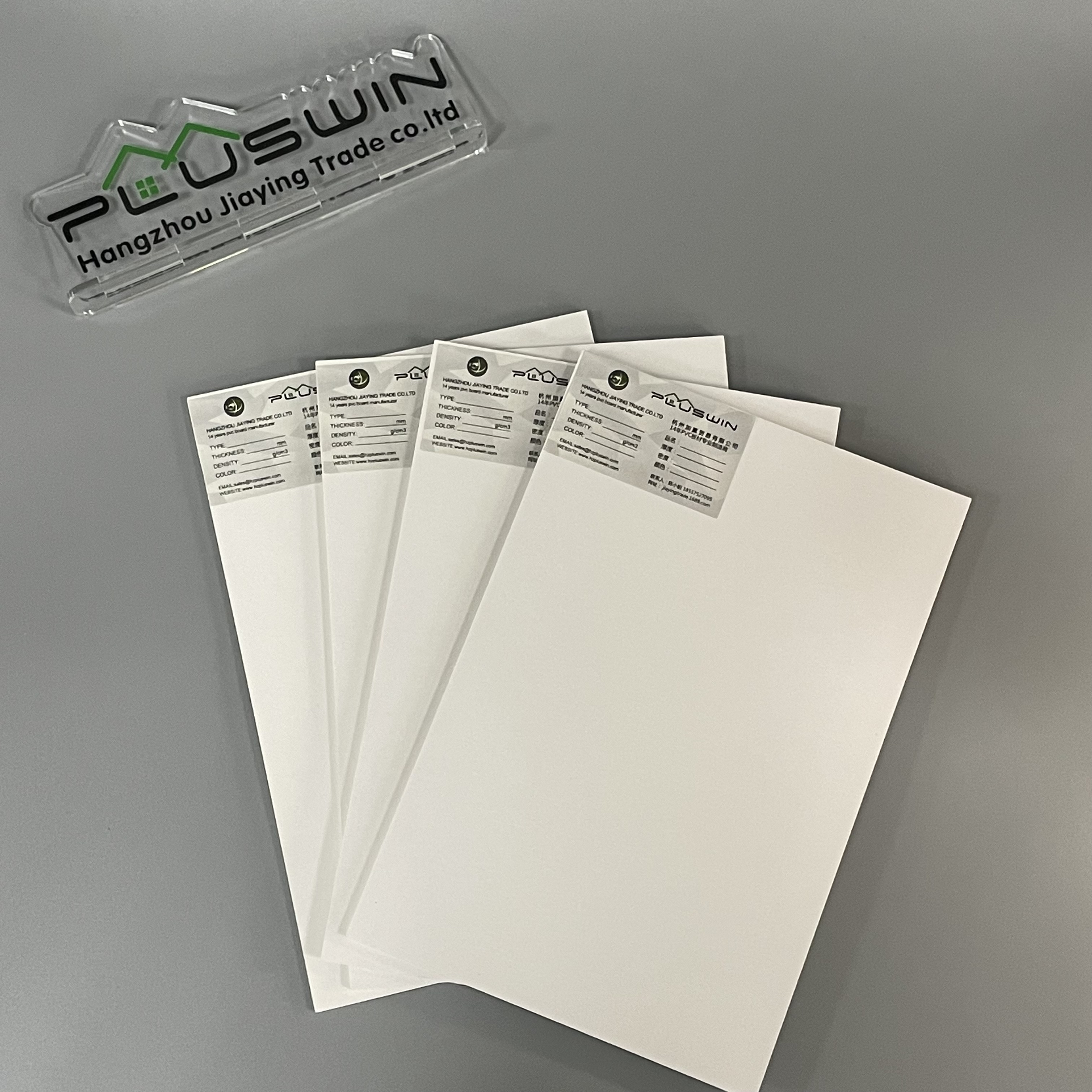 Hoja de placa de espuma de PVC 4x8ft Hoja de espuma de alta densidad de PVC Forex/Foam Sheet