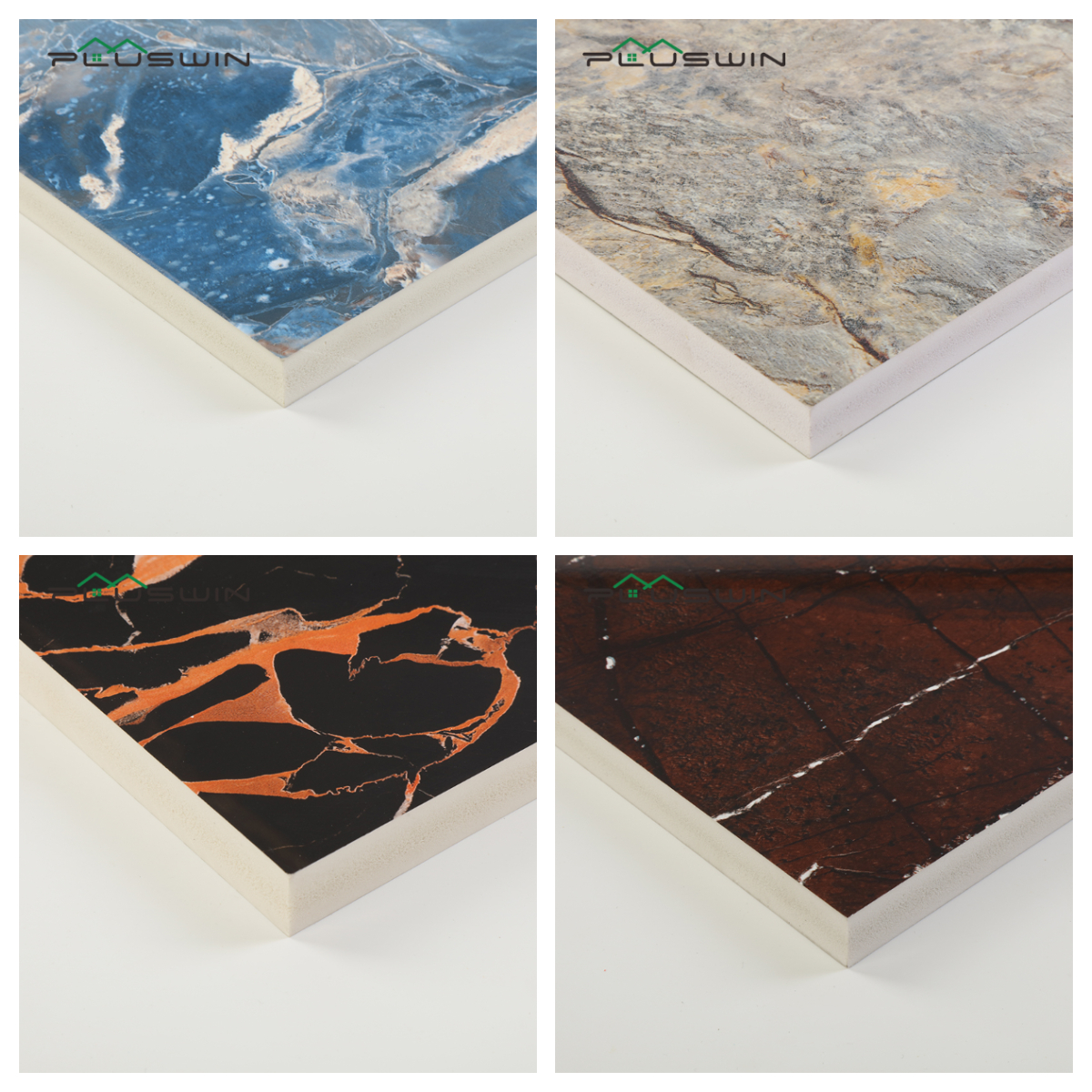 Hoja de m&aacute;rmol de PVC 