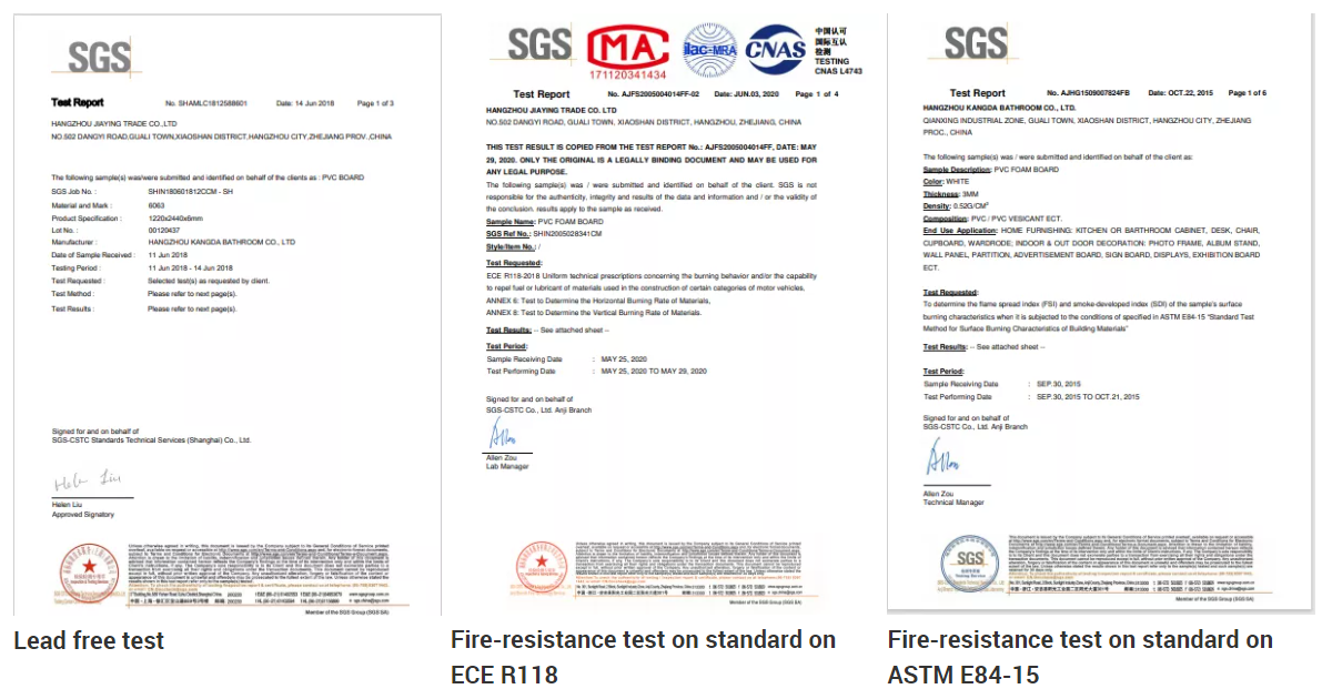 certificados