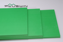 12m m 4' hoja del anuncio del PVC del tablero de la espuma del PVC del color verde de la fabricación 