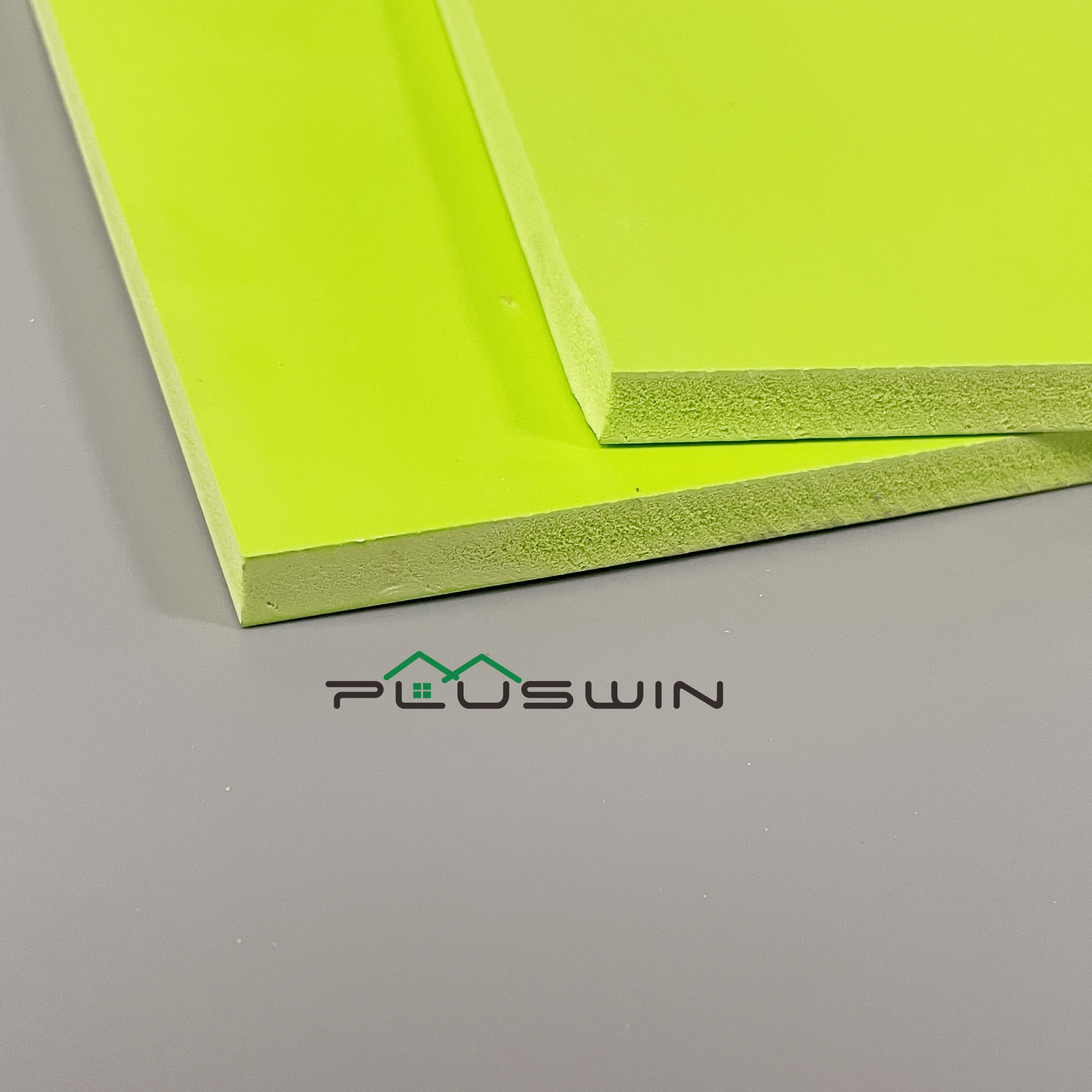 Tablero de espuma de color verde PVC Celuka PVC Foam Sheet 4'x8 'Tamaño 