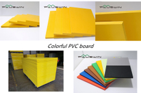 Pared de tablero de espuma de PVC de color grueso personalizado