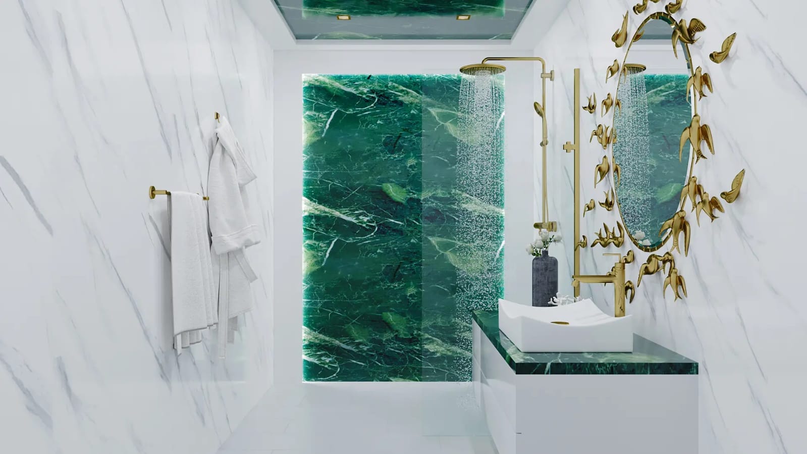 Hoja de m&aacute;rmol de PVC